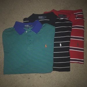 Ralph Lauren Polo shirts, used in great shape